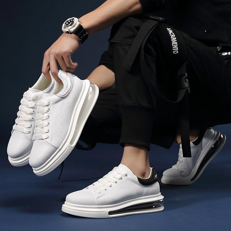 Thick-soled white shoes men's 2021 trendy shoes summer sneakers fashion casual shoes