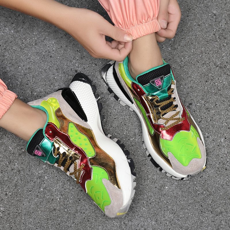 2021 super fire breathable shoes men's trendy shoes casual boys sports shoes running shoes couples