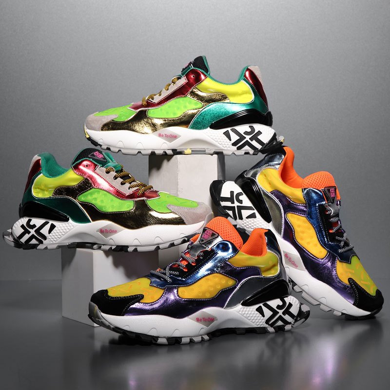 2021 super fire breathable shoes men's trendy shoes casual boys sports shoes running shoes couples