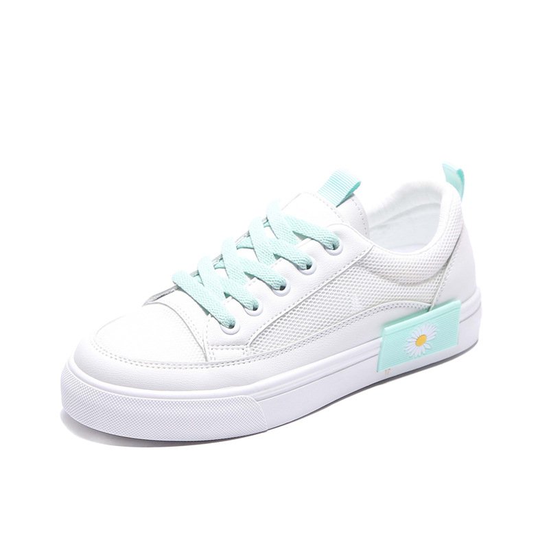 Breathable mesh shoes women's 2021 summer new student running shoes women's mesh casual shoes trend