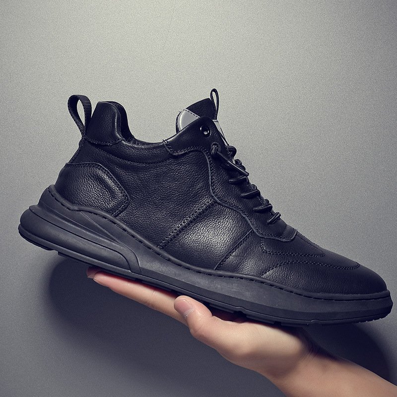 Sports shoes trendy casual sneakers leather men's shoes 2021 new trendy shoes men's sneakers hot style